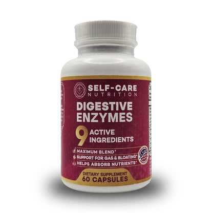 Digestive Enzymes, 60 capsules, 60 servings